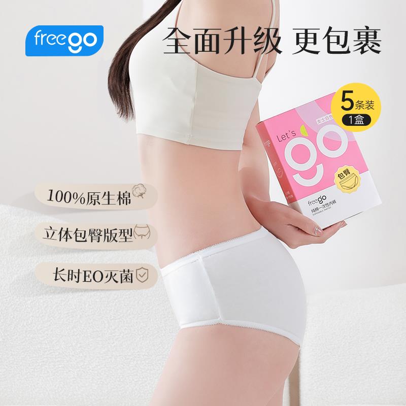 Womens Form-Fitting Disposable Underwear